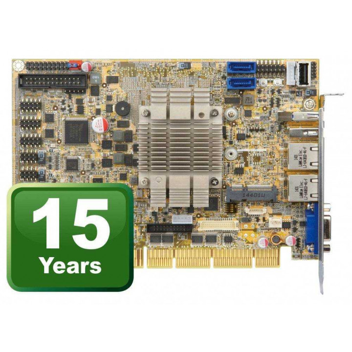 Промышленная плата IEI PCISA-BT-E38451 (PCISA Half size, Intel Atom, VGA, iDP)