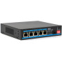 Коммутатор Бастион SKAT PoE-UPS-5E-1S (бесперебойный POE, 65Вт, 5-Ethernet, 1-SFP)