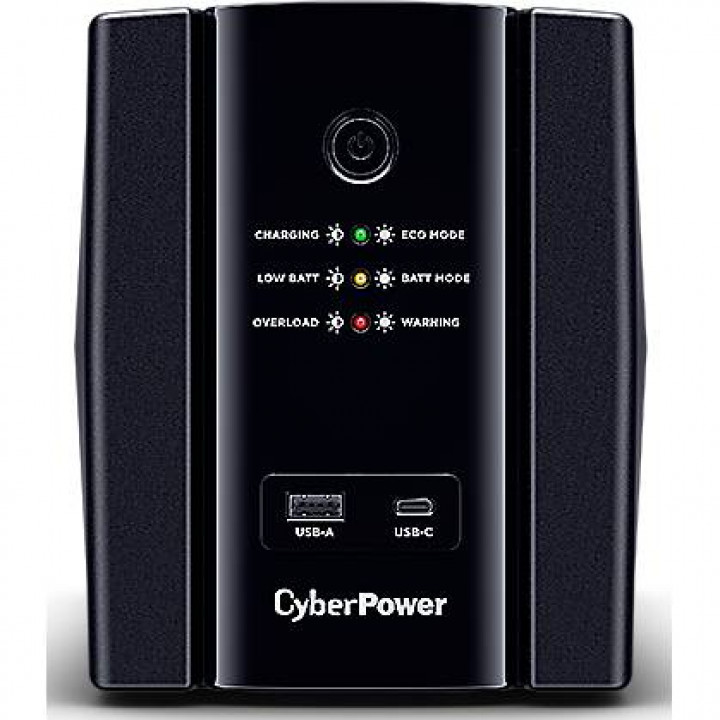 Источник бесперебойного питания CyberPower UT1500EG (Line-Interactive, 1500VA/900W, USB/RJ11/45, USB charger) Источник бесперебойного питания CyberPower UT1500EG (Line-Interactive, 1500VA/900W, USB/RJ11/45, USB charger)