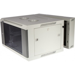 Шкаф настенный 15U TWT TWT-CBW3G-15U-6x6-GY Шкаф настенный 15U TWT TWT-CBW3G-15U-6x6-GY