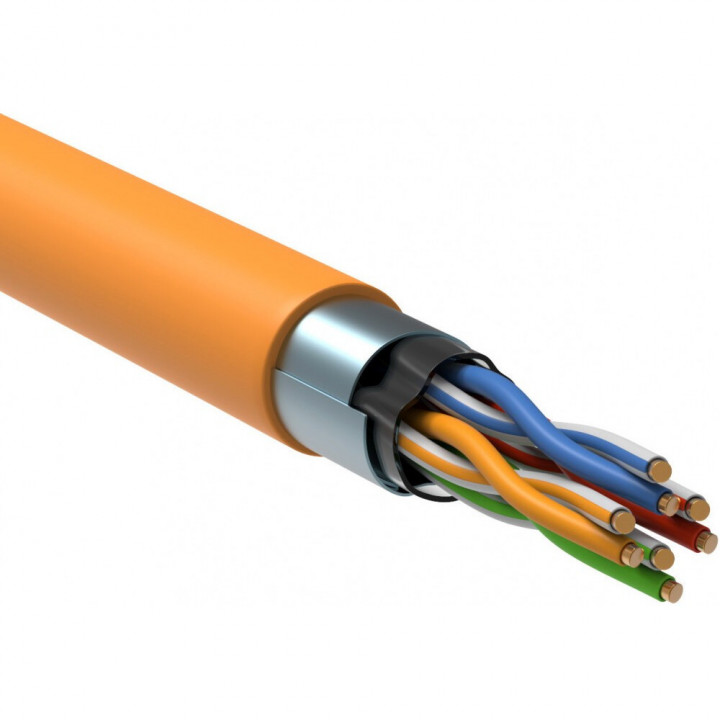 Кабель витая пара ITK LC1-C5E04-327 (Cat.5E F/UTP 4x2x24AWG LSZH, 305м)