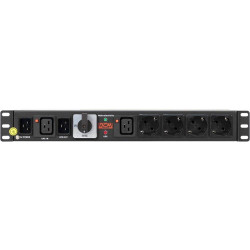 Переключатель питания Powercom MBS1605-1C19-4SCHUKO Переключатель питания Powercom MBS1605-1C19-4SCHUKO