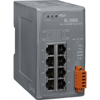 Промышленный коммутатор ICP DAS NS-208AG CR