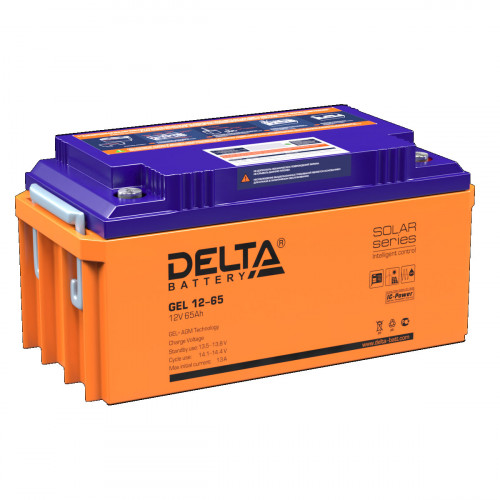 Аккумуляторная батарея Delta GEL 12-65