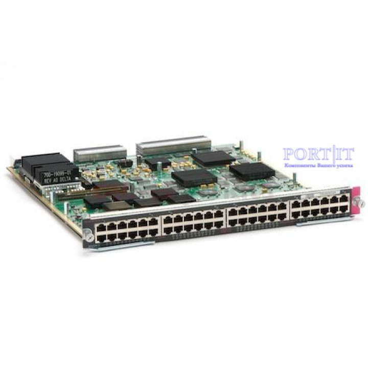 Модуль Cisco WS-X6748-GE-TX (48 портов 10/100/1000BASE-T, PoE)