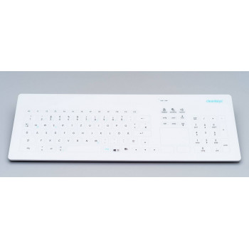 Клавиатура промышленная емкостная InduKey KR23211 TKR-103-TOUCH-KGEH-VESA-WHITE-USB-US/EU