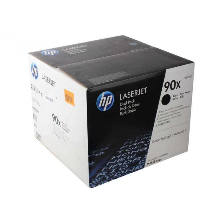 Лазерный картридж HP CE390XD (черный, увеличенной емкости, 2x24000 стр.) Лазерный картридж HP CE390XD (черный, увеличенной емкости, 2x24000 стр.)