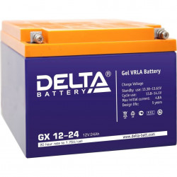 Аккумуляторная батарея Delta GX 12-24 Аккумуляторная батарея Delta GX 12-24