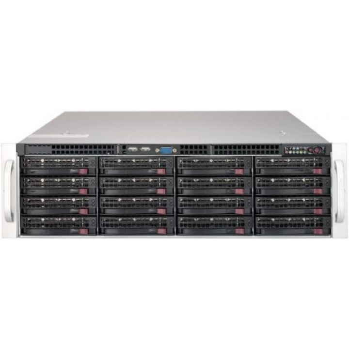 Серверная платформа Supermicro SSG-6039P-E1CR16L (3U, 2x3647, C622, 16xDDR4, 16x3.5", 2xM.2 NVMe, 3008 SAS, 2x10GE, 1200W)
