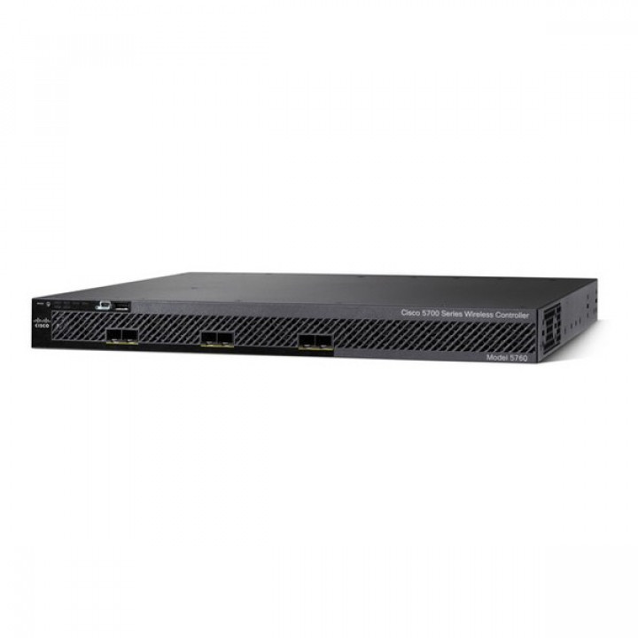Wi-Fi контроллер Cisco AIR-CT5760-25-K9 (до 25 точек доступа, скорость до 40 Гбит/с)