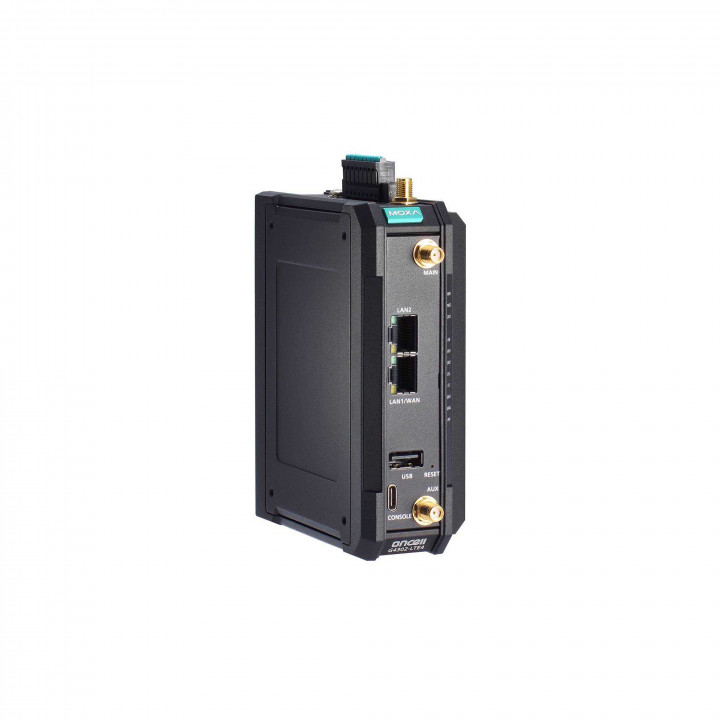 Модем MOXA OnCell G4302-LTE4-EU (LTE Cat. 4, 2 порта RJ45)
