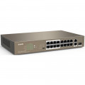 Коммутатор Tenda TEF1118P-16-150W