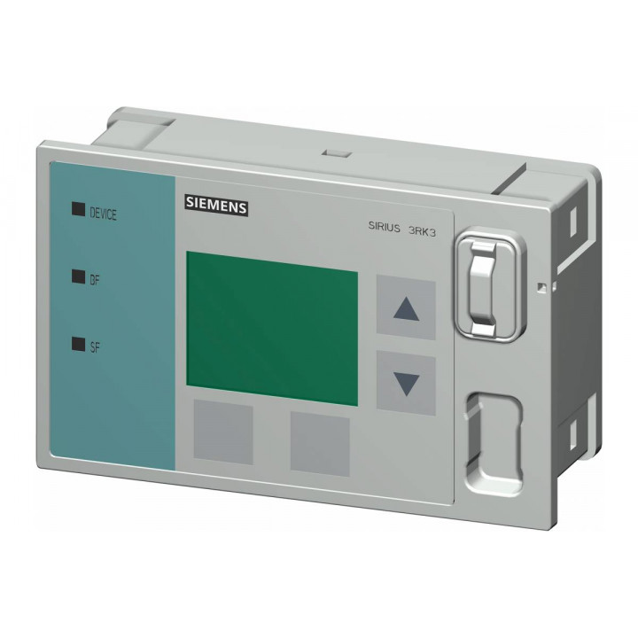 Дисплей Siemens 3RK3611-3AA00 (Sirius, для отображения диагностических данных MSS) Дисплей Siemens 3RK3611-3AA00 (Sirius, для отображения диагностических данных MSS)