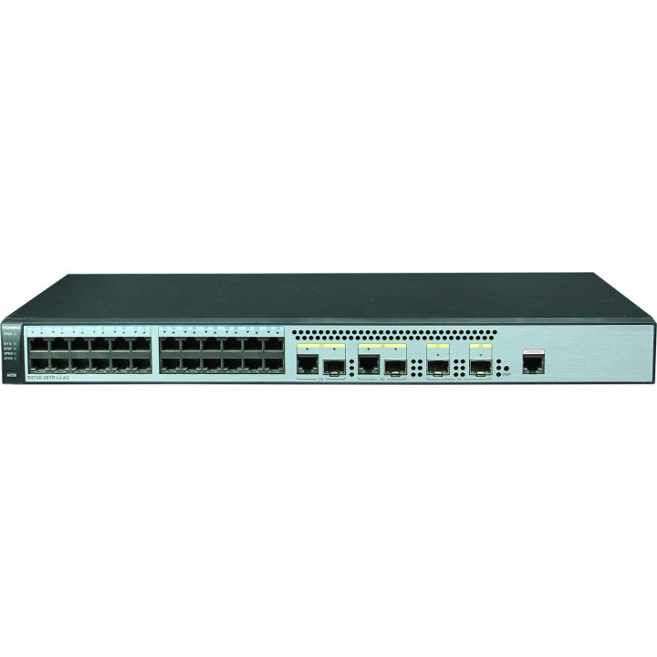 Коммутатор Huawei S5720-28TP-LI-AC (24x GE, 2x SFP, 2x Combo, AC)