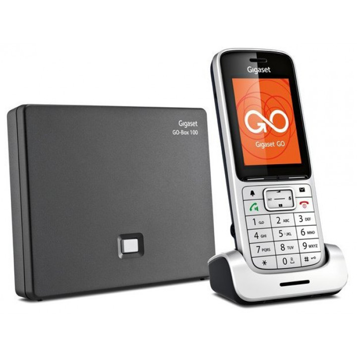 VoIP-телефон Gigaset S30852-H2721-S301 (IP-телефон, серебристый)