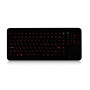 Промышленная клавиатура Key Technology K-TEK-M379TP-KP-FN-BL-IL-US/RU-USB (встраиваемая, русифицированная, IP65, 120 клавиш, тачпад, красная подсветка, USB)