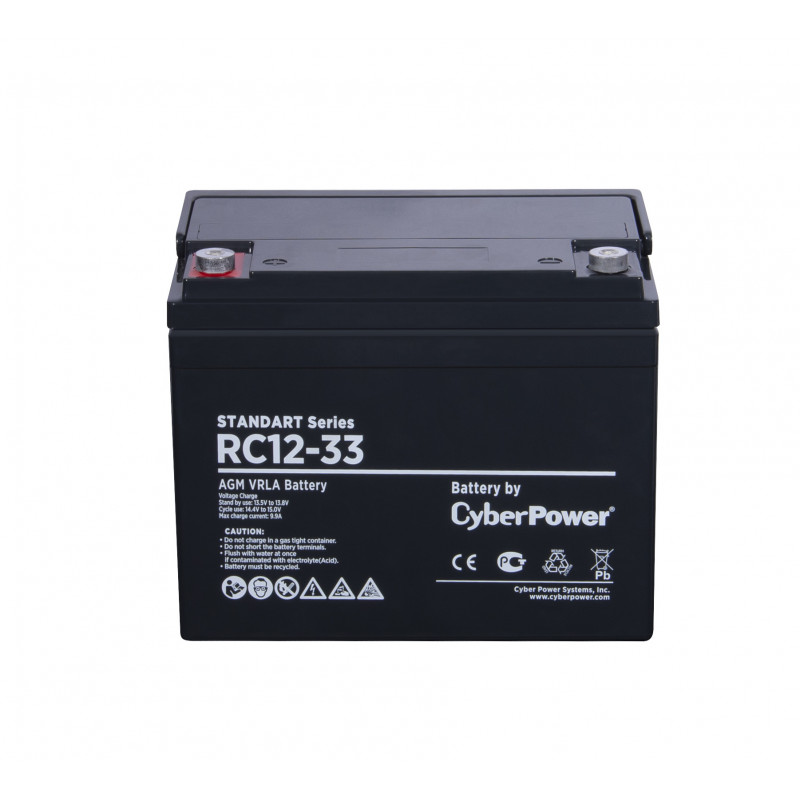 Аккумулятор CyberPower STANDART series RC 12-33