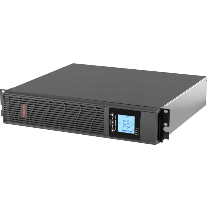 Источник бесперебойного питания DKC INFORPRO1000IN (1000 ВА/800Вт, 1/1, USB, RJ45, 6xIEC C13, Rack 2U, SNMP/AS400 slot, 2x7Aч)
