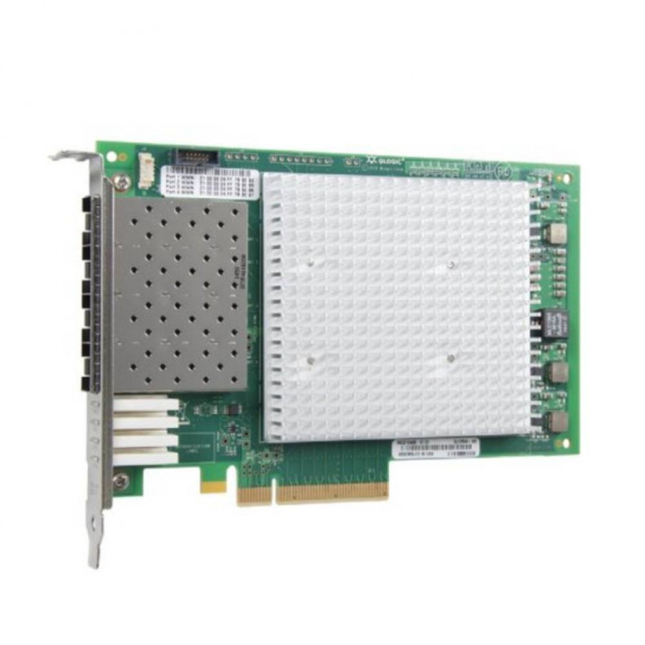Сетевая карта Qlogic QLE2694-SR-CK (16Gb Quad Port FC HBA, PCIe Gen3 x8) Сетевая карта Qlogic QLE2694-SR-CK (16Gb Quad Port FC HBA, PCIe Gen3 x8)