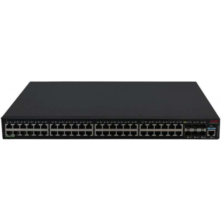 Коммутатор H3C LS-5570S-54S-EI (L3, 48x1GbE, 6xSFP+) Коммутатор H3C LS-5570S-54S-EI (L3, 48x1GbE, 6xSFP+)