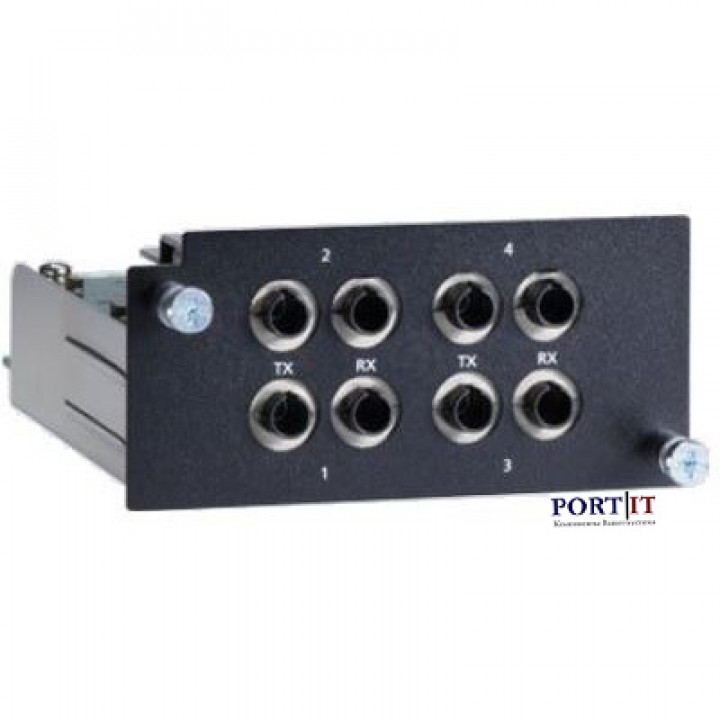 Модуль расширения MOXA PM-7500-4MST (4 порта 100BaseFX, многомодовый, ST) Модуль расширения MOXA PM-7500-4MST (4 порта 100BaseFX, многомодовый, ST)