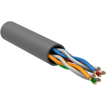 Кабель ITK UTP кат. 5e, серый, 305 м, BC1-C5e,04-111-305-T-R-G