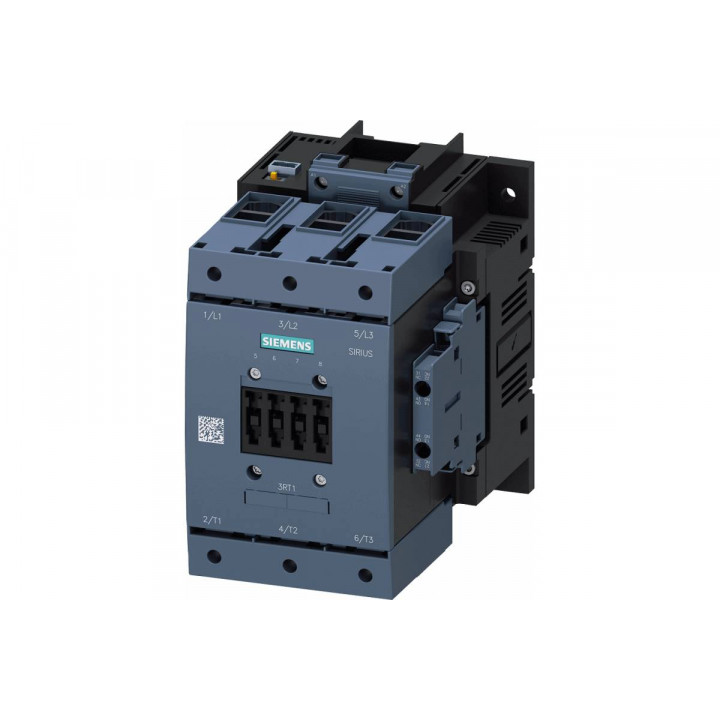 Траекторный контактор Siemens 3RT1054-1XB46-0LA2 (55 Квт/400 В, 115 A, 2 Но+2 Нз, S6)