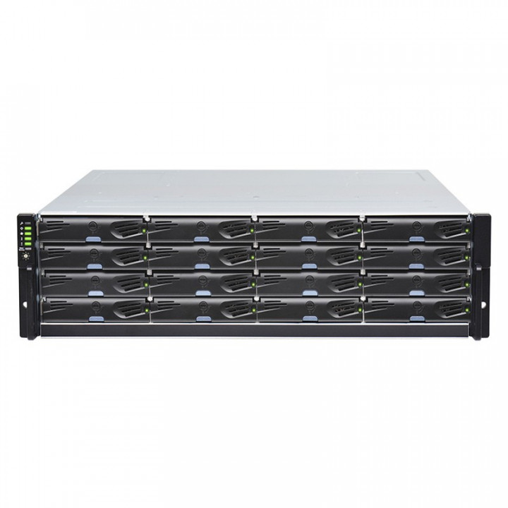 Дисковая полка Infortrend JB3016R100-8U32 (3U/16bay, dual controller, 4x SAS 12Gbps)