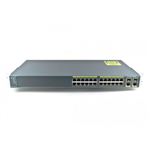 Коммутатор Cisco WS-C2960-24LT-L (24 порта Fast Ethernet, 8 PoE, 2 Gigabit, QoS)