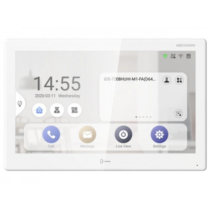 IP-видеодомофон Hikvision DS-KH9510-WTE1(B)