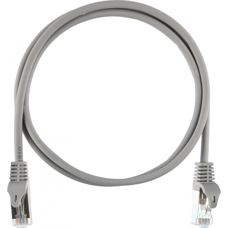 Коммутационный шнур NIKOMAX NMC-PC4SD55B-ES-005-C-GY (F/UTP, cat.5e, 2xRJ45, 0.5м, серый, LSZH)