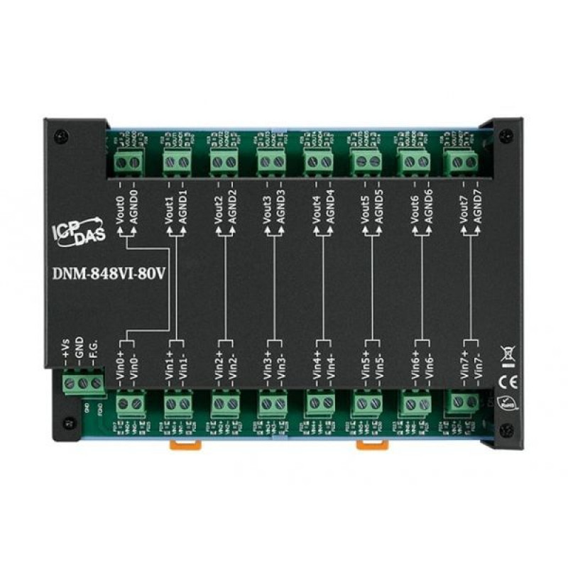 Преобразователь ICP DAS DNM-848VI-80V