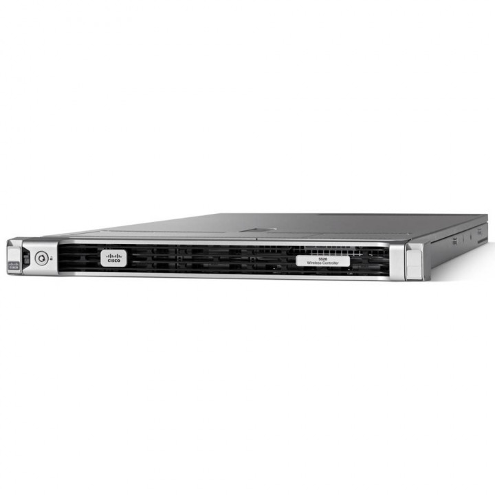 Wi-Fi контроллер Cisco AIR-CT5520-50-K9 (Стоечный, на 50 точек доступа, расширение емкости до 1500 точек)