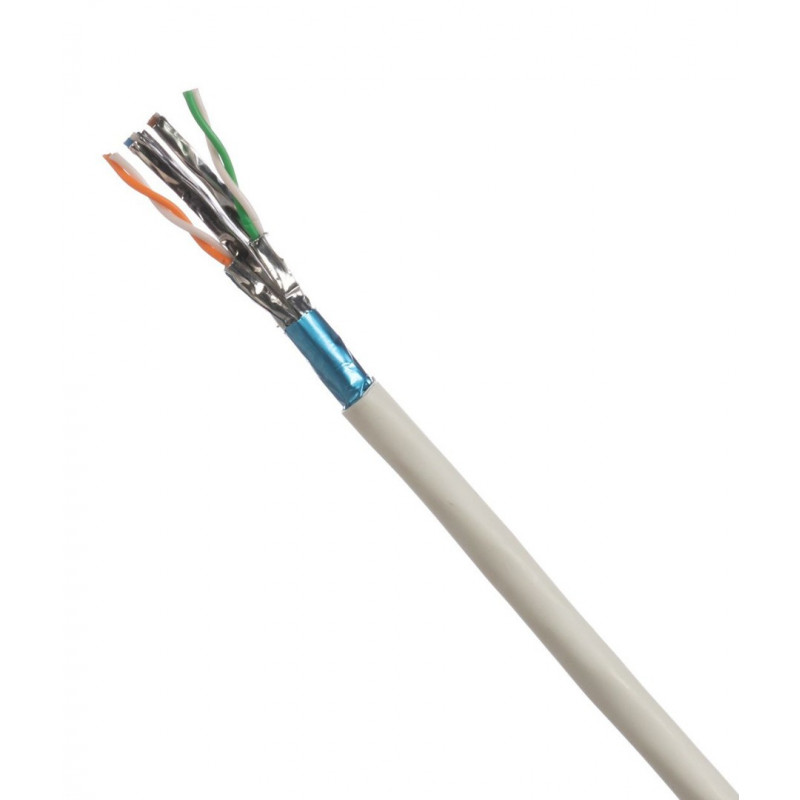 Кабель Panduit F/FTP кат. 6a, белый, 500 м, PFFY6X04WH-HED