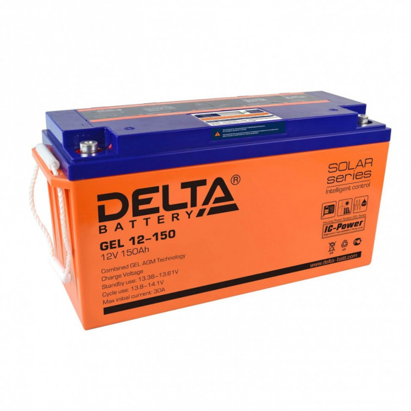 Аккумуляторная батарея Delta GEL 12-150