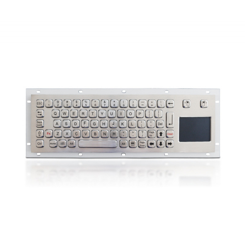 Антивандальная клавиатура Key Technology K-TEK-A343TP-DWP-US/RU-USB (встраиваемая, IP65, 70 клавиш)