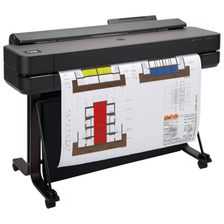 Плоттер HP DesignJet T650 5HB10A (36"/A1, 2400x1200 dpi, с подставкой)