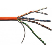Кабель витая пара Lanmaster LAN-5EUTP-LSZH-OR, 305 м
