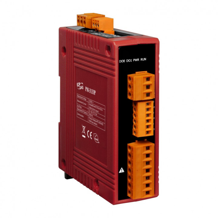 Интеллектуальный измеритель параметров трехфазной сети ICP DAS PM-3133P (Modbus RTU, без трансформатора тока)
