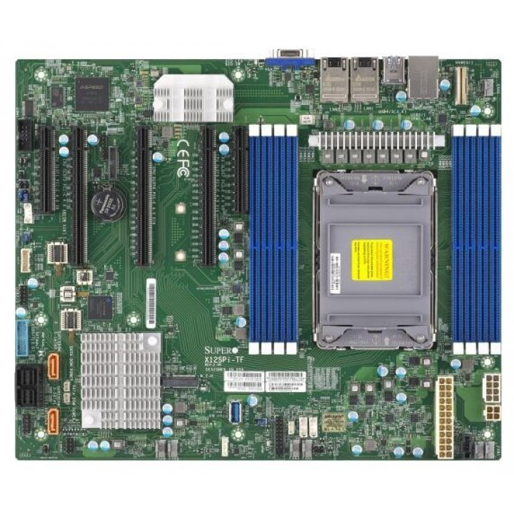 Серверная материнская плата Supermicro MBD-X12SPI-TF-B (OEM, incl. I/O Shield, cables, CPU carrier) Серверная материнская плата Supermicro MBD-X12SPI-TF-B (OEM, incl. I/O Shield, cables, CPU carrier)