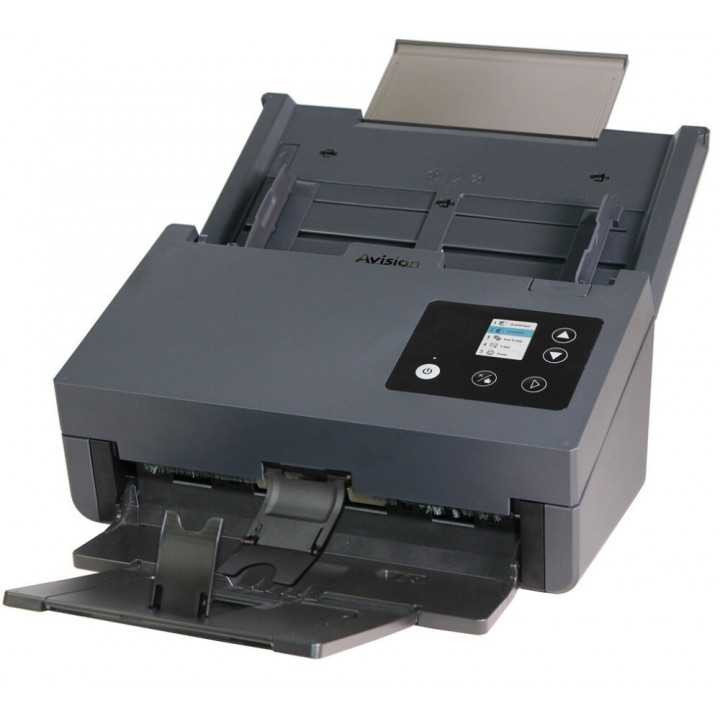 Документ-сканер Avision 000-1020-0KG (цветной, двусторонний, 80 стр./мин, ADF 100, USB 3.2, Ethernet)
