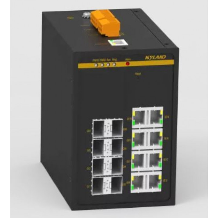 Промышленный коммутатор Kyland SICOM3000A-8GX8T-L2-L2 (8xSFP, 8xRJ45, 2x24/48В пост.)