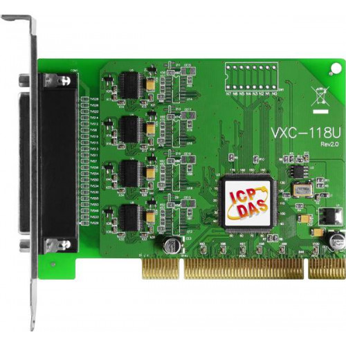 Плата ICP DAS VXC-118U (Universal PCI, 8 портов RS-232)