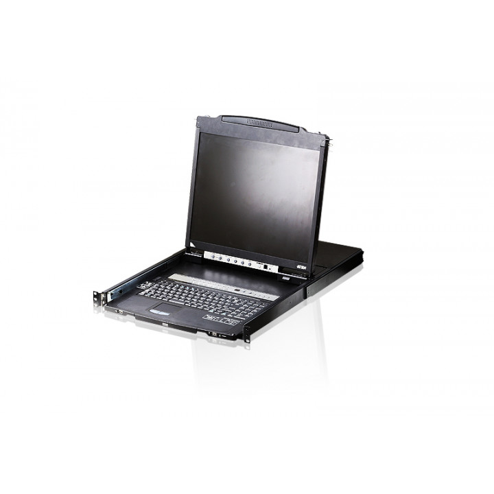 Консоль KVM ATEN CL5808N-ATA-RG (19" LCD, 8 портов, 1280x1024) Консоль KVM ATEN CL5808N-ATA-RG (19" LCD, 8 портов, 1280x1024)