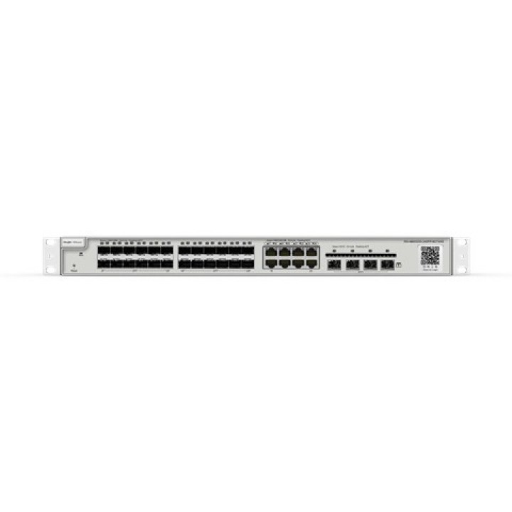 Коммутатор Ruijie RG-NBS5200-24SFP/8GT4XS (24 SFP, 8 комбо, 4x10G SFP+, L2+) Коммутатор Ruijie RG-NBS5200-24SFP/8GT4XS (24 SFP, 8 комбо, 4x10G SFP+, L2+)