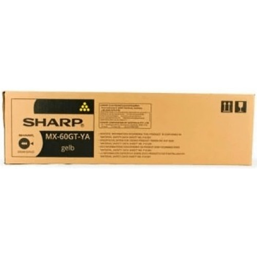 Картридж Sharp MX60GTYA/MX61GTYA Yellow