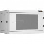 Шкаф TLK TWC-066045-R-G-GY (19", 6U, стеклянная дверь, 600x370x450 мм, серый)