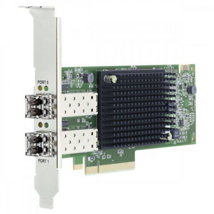 Сетевая карта Dell HBA 406-BBMQ (Emulex LPe35002 Dual Port FC32 Fibre Channel HBA, Low Profile)