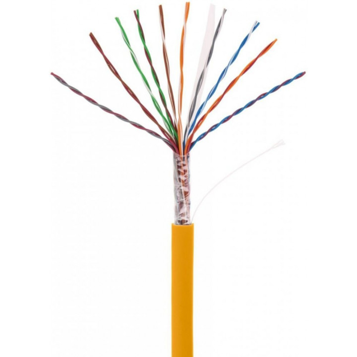 Кабель витая пара NETLAN EC-UU016-5-LSZH-OR-3 (U/UTP, Cat.5, одножильный, медь)