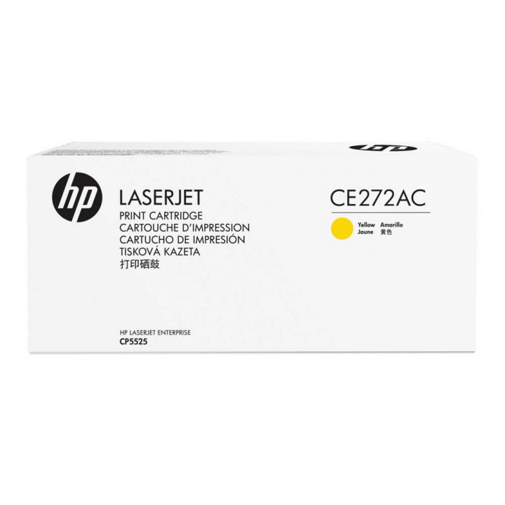 Лазерный картридж HP CE272AC (желтый)